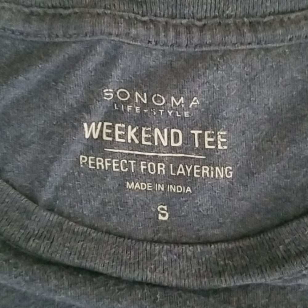 Basic blue tee - Picture 2 of 2